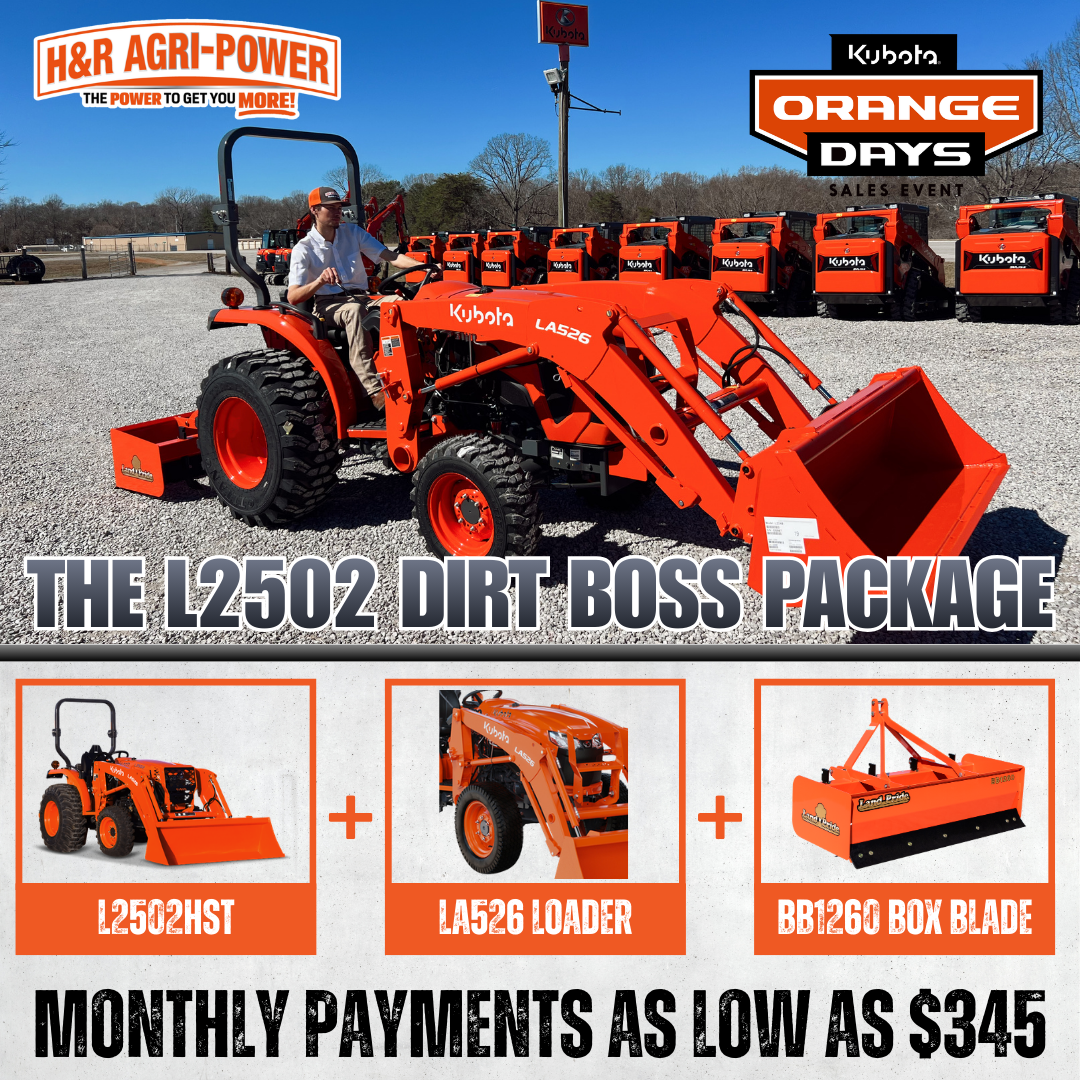 Dirt Boss Package Orange Day Website
