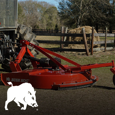 We work hard to provide you with an array of products. That's why we offer Bush Hog for your convenience. We work hard to provide you with an array of products. That's why we offer Bush Hog for your convenience.