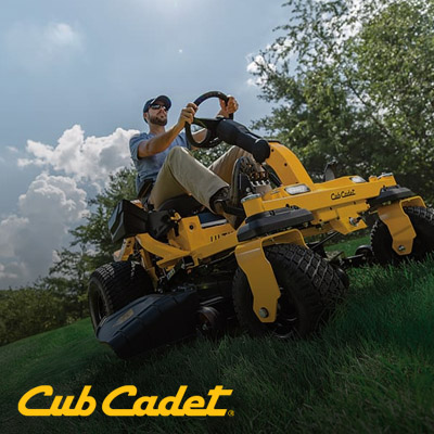 We work hard to provide you with an array of products. That's why we offer Cub Cadet for your convenience. We work hard to provide you with an array of products. That's why we offer Cub Cadet for your convenience.