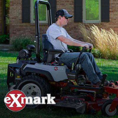 We work hard to provide you with an array of products. That's why we offer ExMark for your convenience. We work hard to provide you with an array of products. That's why we offer ExMark for your convenience.