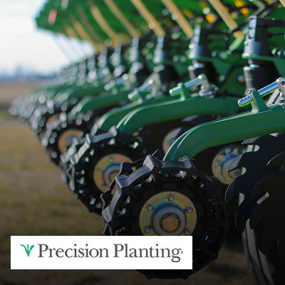 We work hard to provide you with an array of products. That's why we offer Precision Planting  for your convenience.