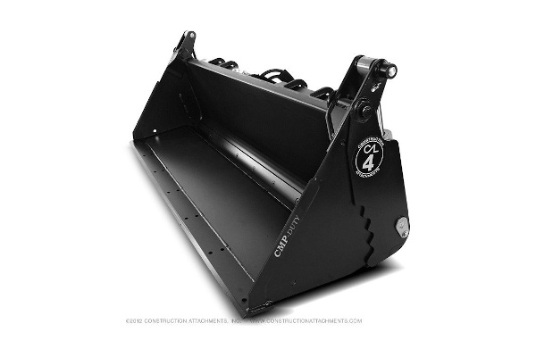 Construction Attachments Inc. | Multi-Purpose Buckets | Model Compact Standard Bottom Tractor Loader 4-IN-1 Multi-Purpose Bucket for sale at H&R Agri-Power, Kentucky, Illinois, Tennessee, Alabama, Mississippi and Indiana