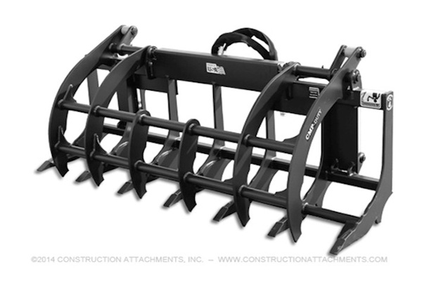 Construction Attachments Inc. Compact Root Rake Grapple - Tractor Loader Attachment for sale at H&R Agri-Power, Kentucky, Illinois, Tennessee, Alabama, Mississippi and Indiana