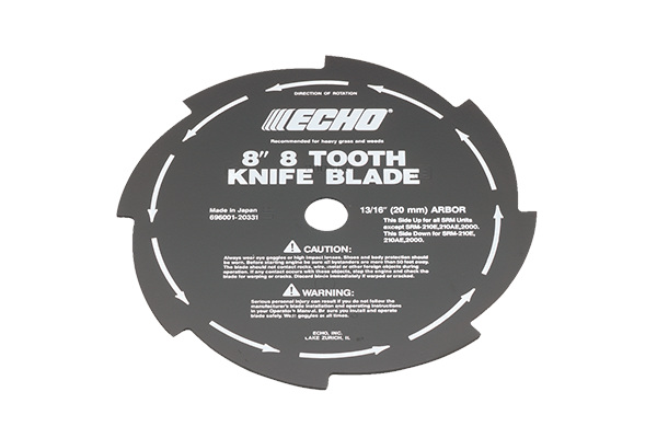 Echo | Blades | Model 8-Tooth Grass & Weed Blade - 69600121431 for sale at H&R Agri-Power, Kentucky, Illinois, Tennessee, Alabama, Mississippi and Indiana