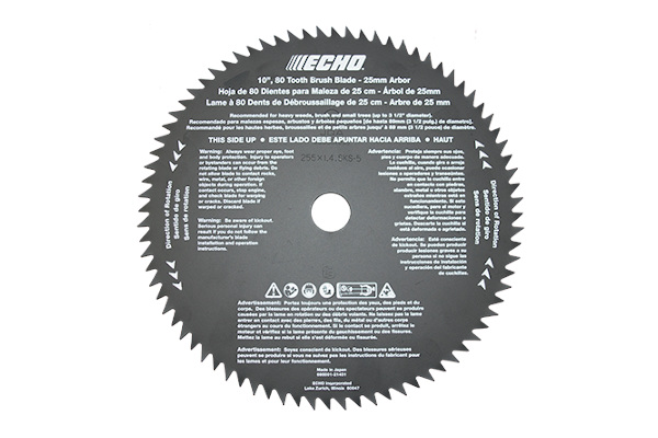 Echo | Blades | Model 80-Tooth Brush Blade - 69500121431 for sale at H&R Agri-Power, Kentucky, Illinois, Tennessee, Alabama, Mississippi and Indiana