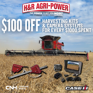 $100 OFF HARVEST KITS & CAMERA SYSTEMS