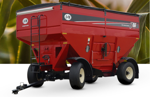 J&M Manufacturing 755 Gravity Wagon for sale at H&R Agri-Power, Kentucky, Illinois, Tennessee, Alabama, Mississippi and Indiana J&M Manufacturing 755 Gravity Wagon for sale at H&R Agri-Power, Kentucky, Illinois, Tennessee, Alabama, Mississippi and Indiana