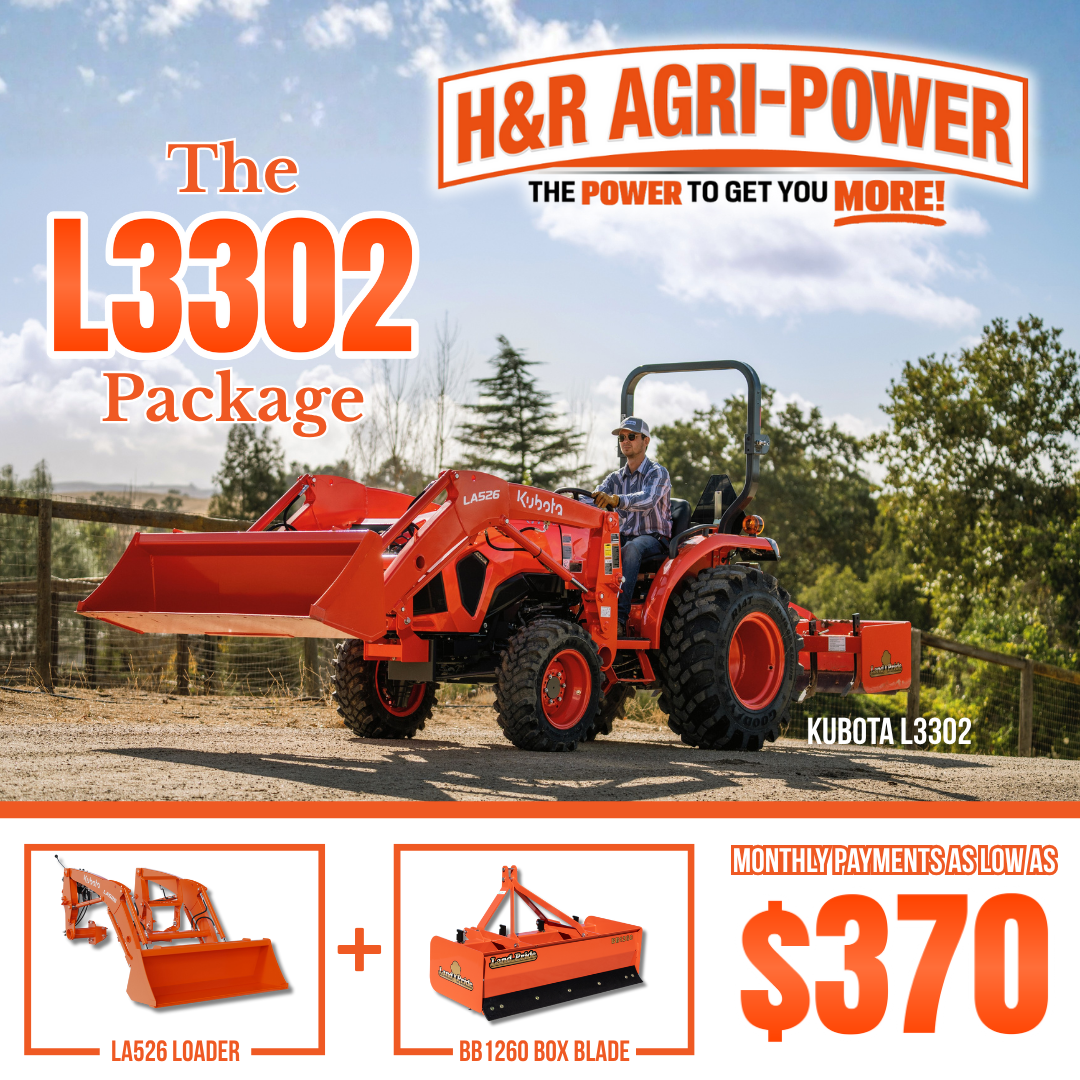 Get The Kubota L3302 Package Deal!