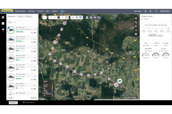New Holland | Fleet | MyPLM™ Connect - MyFleet for sale at H&R Agri-Power, Kentucky, Illinois, Tennessee, Alabama, Mississippi and Indiana