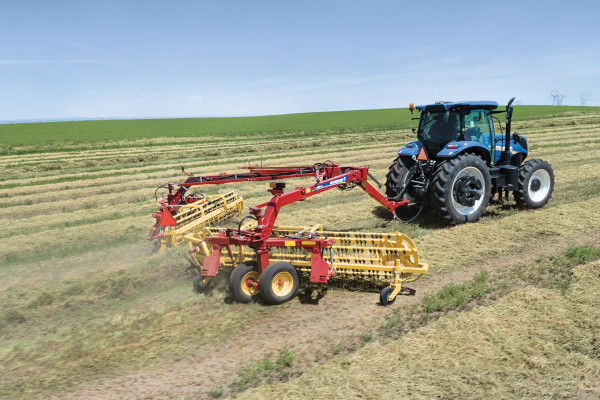 New Holland | Haytools & Spreaders | Rolabar® 230 Twin Basket Rake for sale at H&R Agri-Power, Kentucky, Illinois, Tennessee, Alabama, Mississippi and Indiana