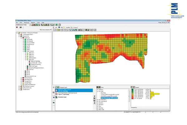 New Holland | Data Management Software | Model PLM™ Mapping Software for sale at H&R Agri-Power, Kentucky, Illinois, Tennessee, Alabama, Mississippi and Indiana