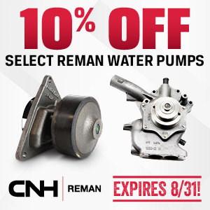 10% OFF SELECT REMAN WATER PUMPS
