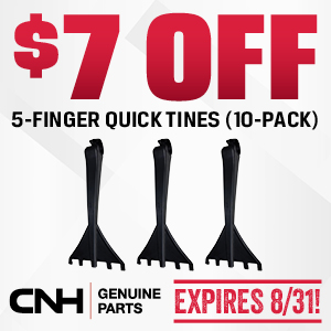 $7 OFF 5-FINGER QUICK TINES (10-PACK)