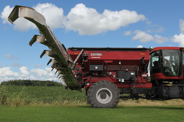 Salford Case IH® Chassis Mounted Air Boom for sale at H&R Agri-Power, Kentucky, Illinois, Tennessee, Alabama, Mississippi and Indiana Salford Case IH® Chassis Mounted Air Boom for sale at H&R Agri-Power, Kentucky, Illinois, Tennessee, Alabama, Mississippi and Indiana