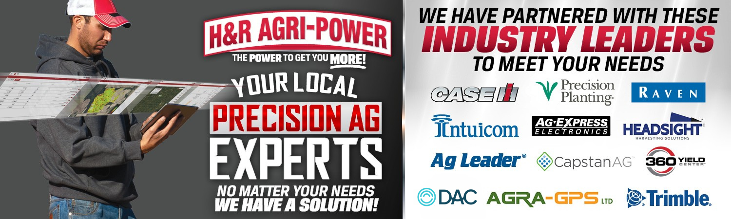 H&R Agri-Power is your local precision ag expert. No matter your needs, we have a solution.