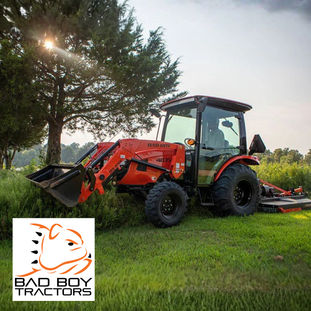We work hard to provide you with an array of products. That's why we offer Bad Boy Tractors & Implements for your convenience.