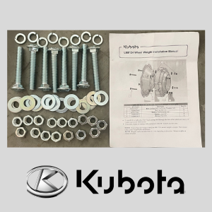 Kubota LM8124 Wheel Weight Kit 