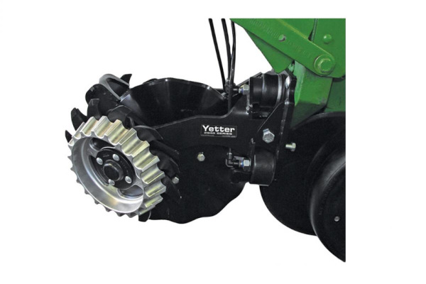 Yetter | Planter-Mount Row Cleaner Combos | 2940-010 Air Adjust™ Coulter/Row Cleaner Combo for sale at H&R Agri-Power, Kentucky, Illinois, Tennessee, Alabama, Mississippi and Indiana