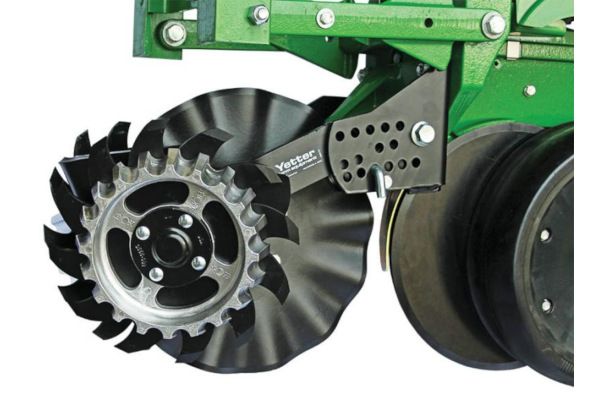 Yetter | Planter-Mount Row Cleaner Combos | 2967-042A Floating Row Cleaner - John Deere Coulters for sale at H&R Agri-Power, Kentucky, Illinois, Tennessee, Alabama, Mississippi and Indiana