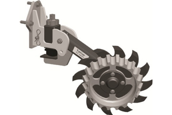 Yetter | Planter-Mount Row Cleaners | Twin-Row Row Cleaner for sale at H&R Agri-Power, Kentucky, Illinois, Tennessee, Alabama, Mississippi and Indiana