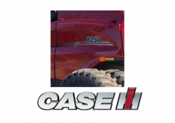 USED CASE IH FRONT RIGHT PANEL WITH 8250 DECAL for sale