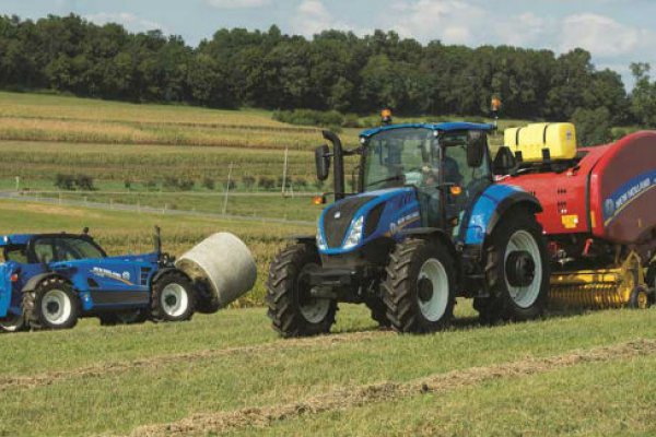 New Holland Ag Products T5.120 Dual Command™ for sale at H&R Agri-Power New Holland Ag Products T5.120 Dual Command™ for sale at H&R Agri-Power