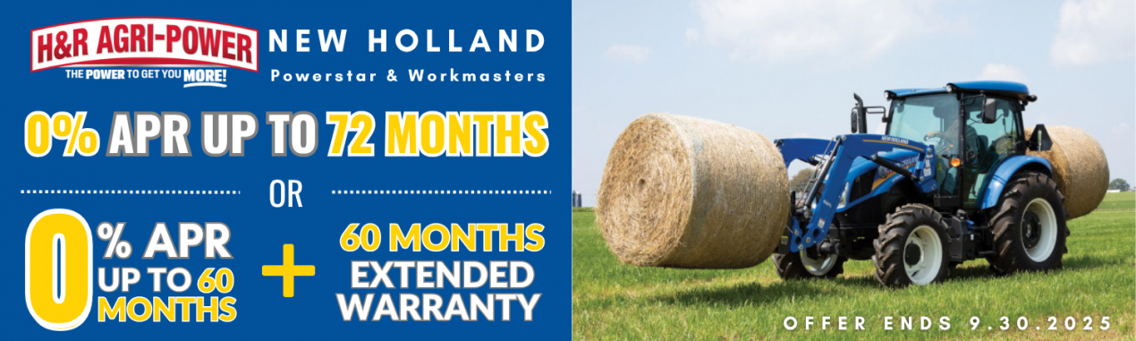 New Holland Tractors Banner