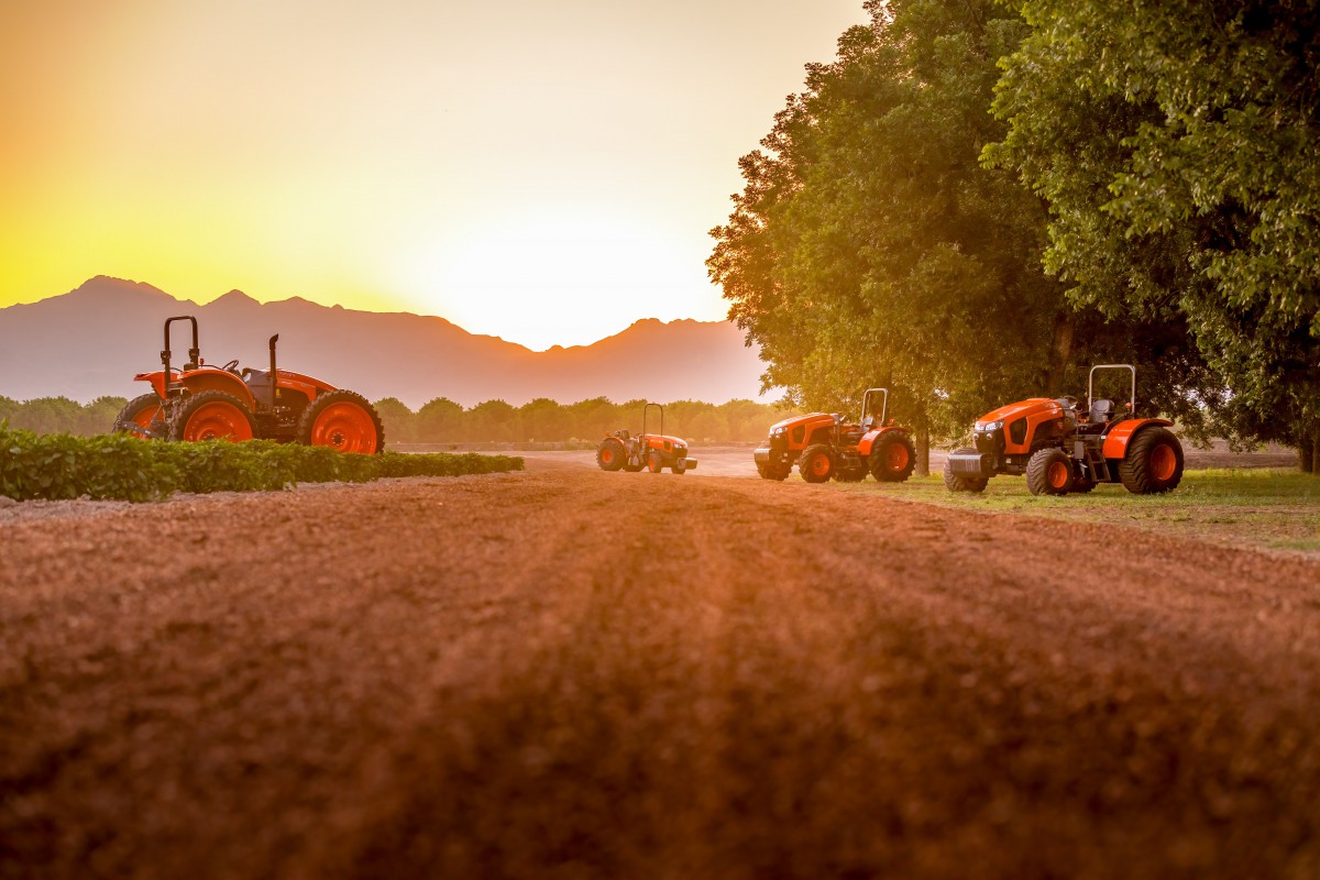 Right Kubota Tractor 12