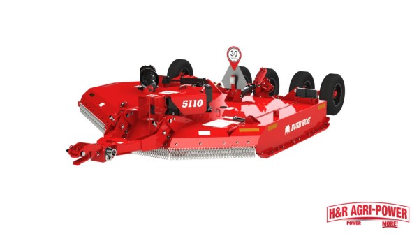 Bush Hog 5110 rotary cutter attachment for reliable pasture maintenance and service checks