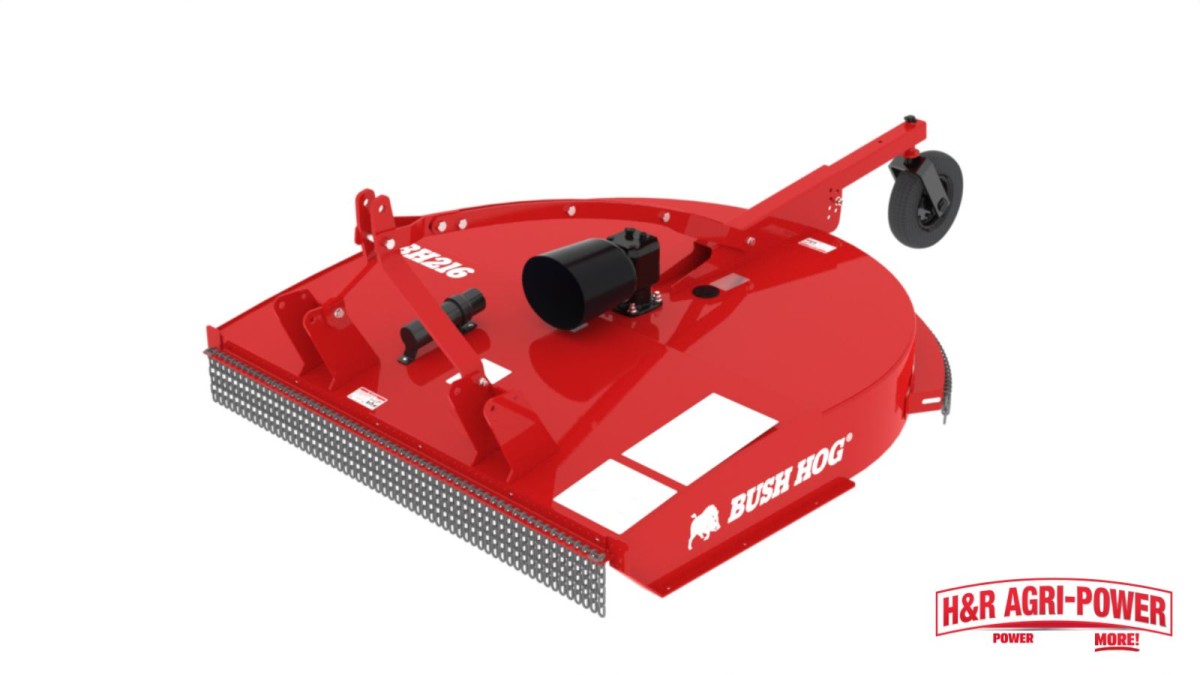 bush hog rotary cutter tractor pairing