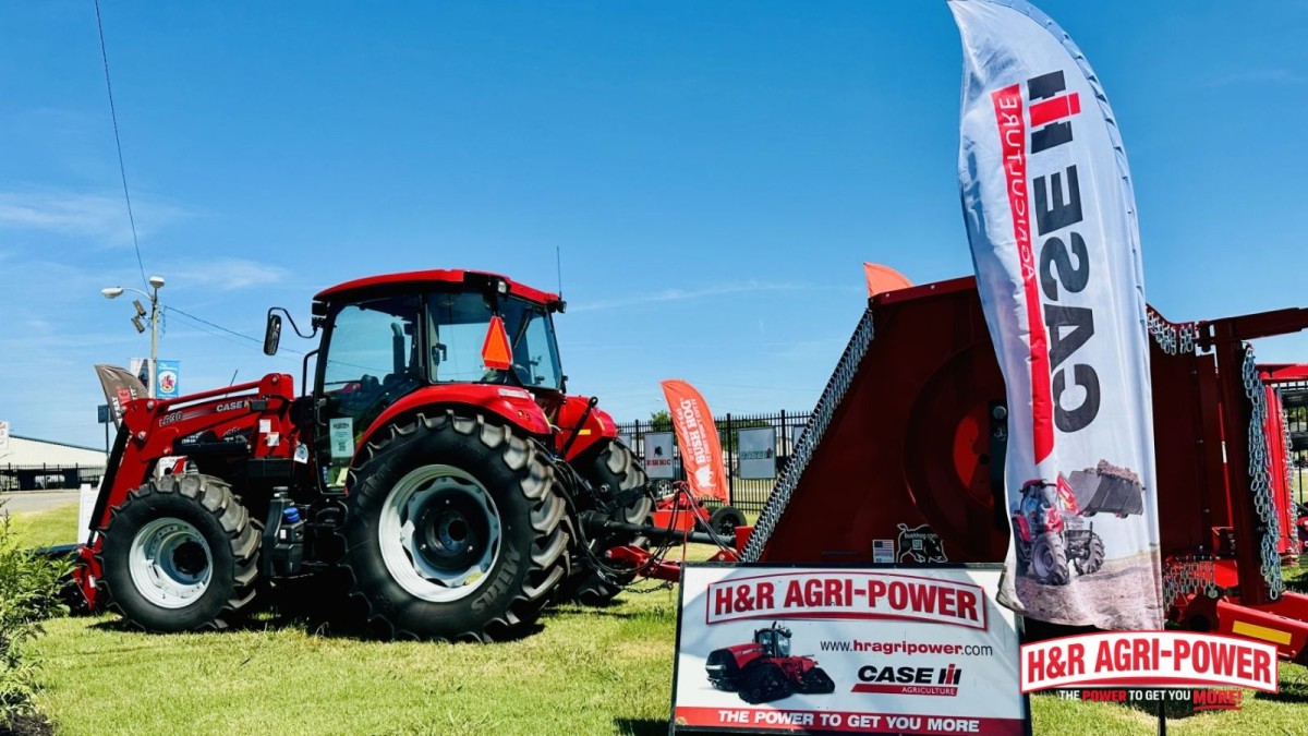 case ih tractor bush hog cutter dealership display