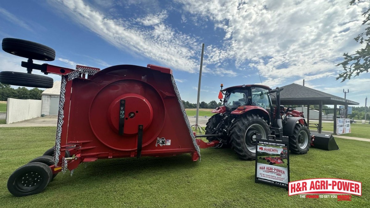 case ih tractor bush hog flex wing cutter