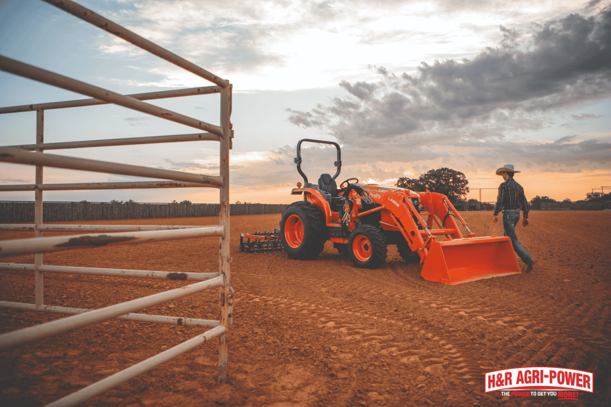 kubota tractor field preparation farm safety