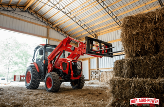 kubota tractor land pride attachments hay handling kentucky