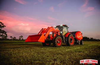 kubota tractor loader baler illinois farm