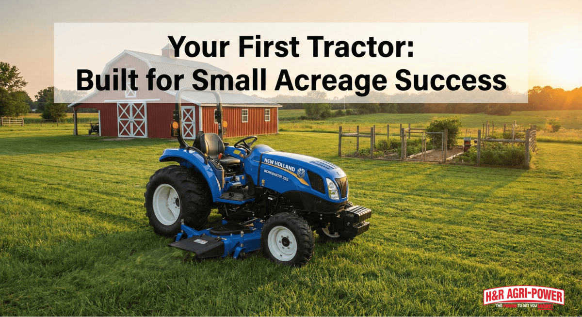 new holland compact tractor small acreage