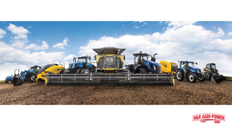 new holland farm equipment lineup tractors combine