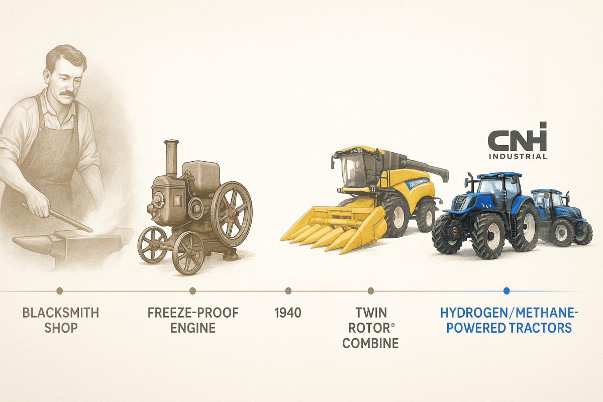 new holland history timeline evolution