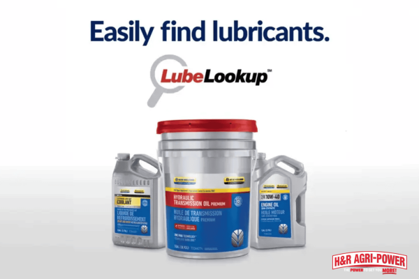 New Holland lubricants and LubeLookup tool for selecting the correct products