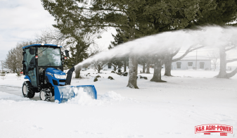 new holland tractors snow clearing winter