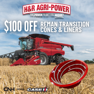 $100 OFF TRANSITION CONES & TRANSITION CONE LINERS