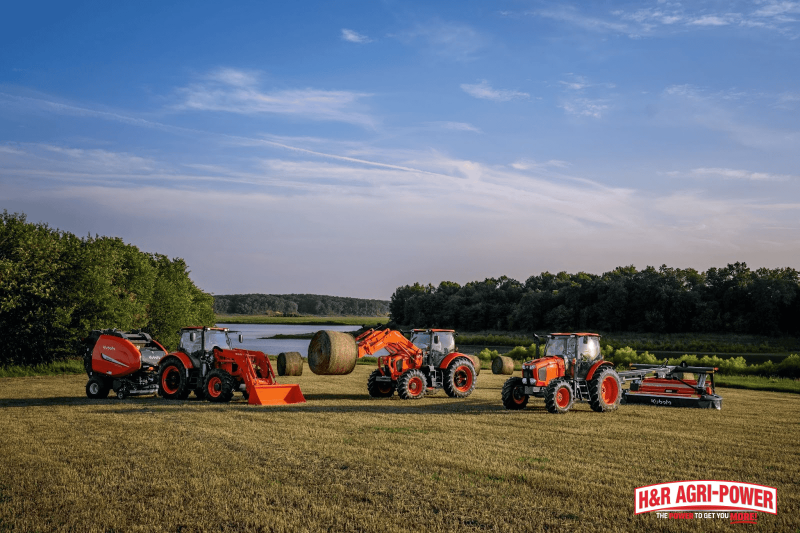 kubota tractor lineup heavy duty farm work mississippi
